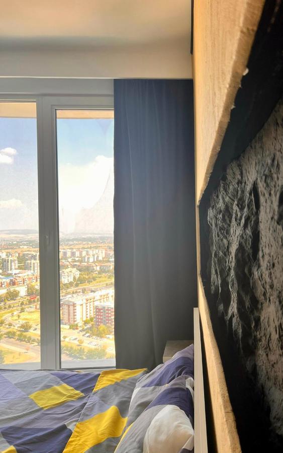 Alfred Sky Smart Apartment 29Th Spa Included Skopje Zewnętrze zdjęcie