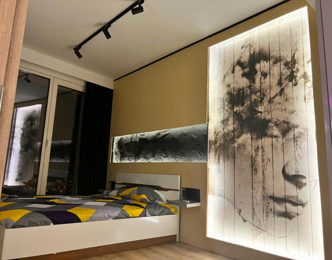 Alfred Sky Smart Apartment 29Th Spa Included Skopje Zewnętrze zdjęcie