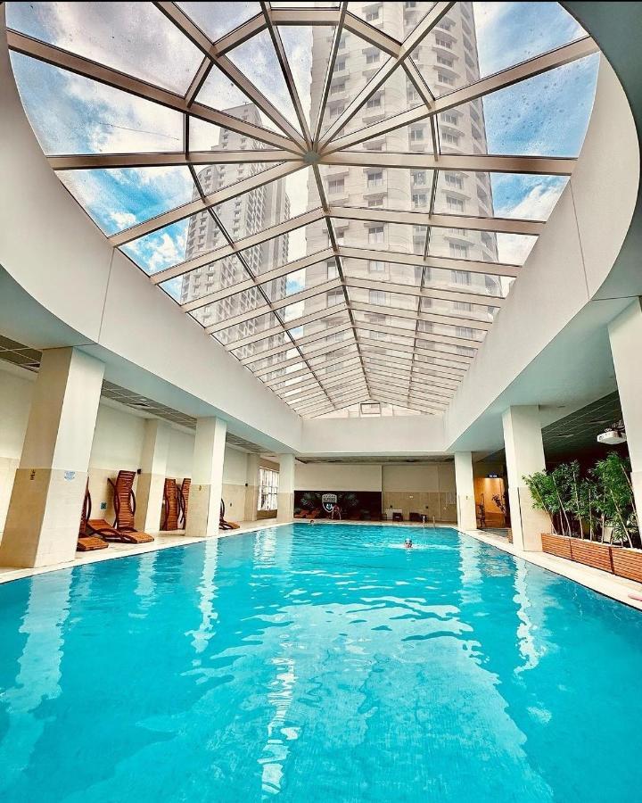 Alfred Sky Smart Apartment 29Th Spa Included Skopje Zewnętrze zdjęcie