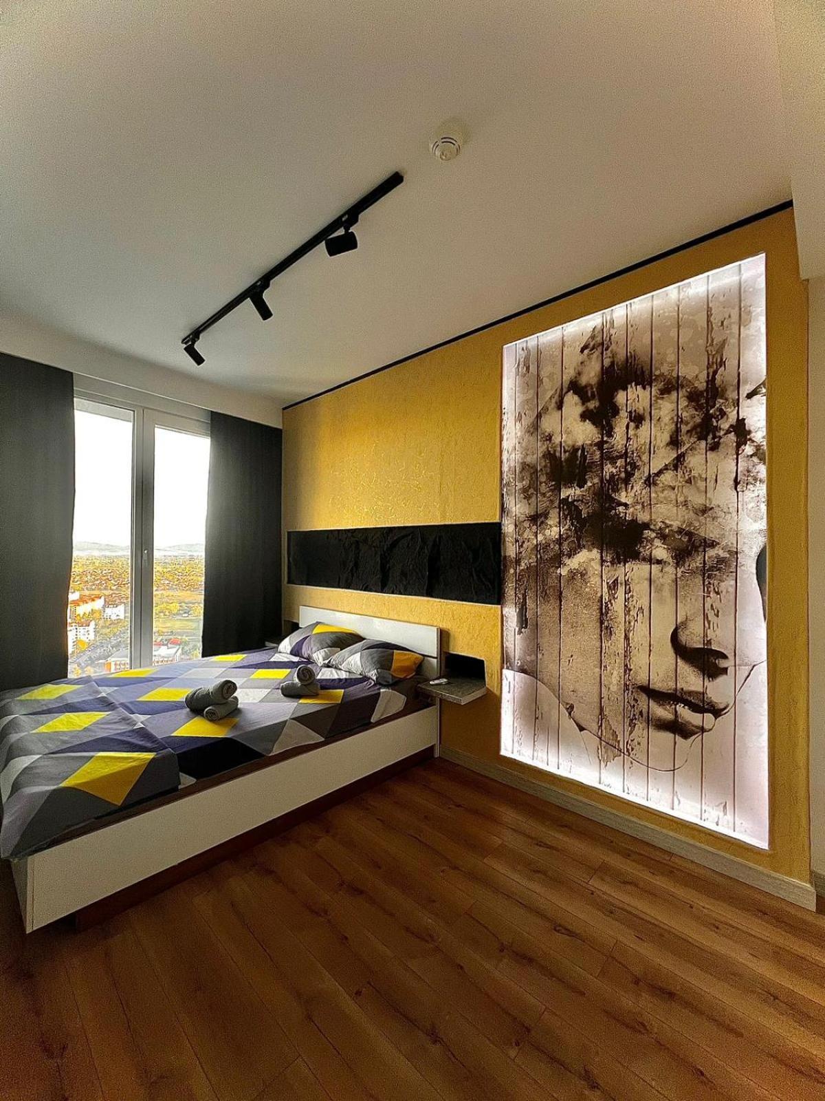 Alfred Sky Smart Apartment 29Th Spa Included Skopje Zewnętrze zdjęcie