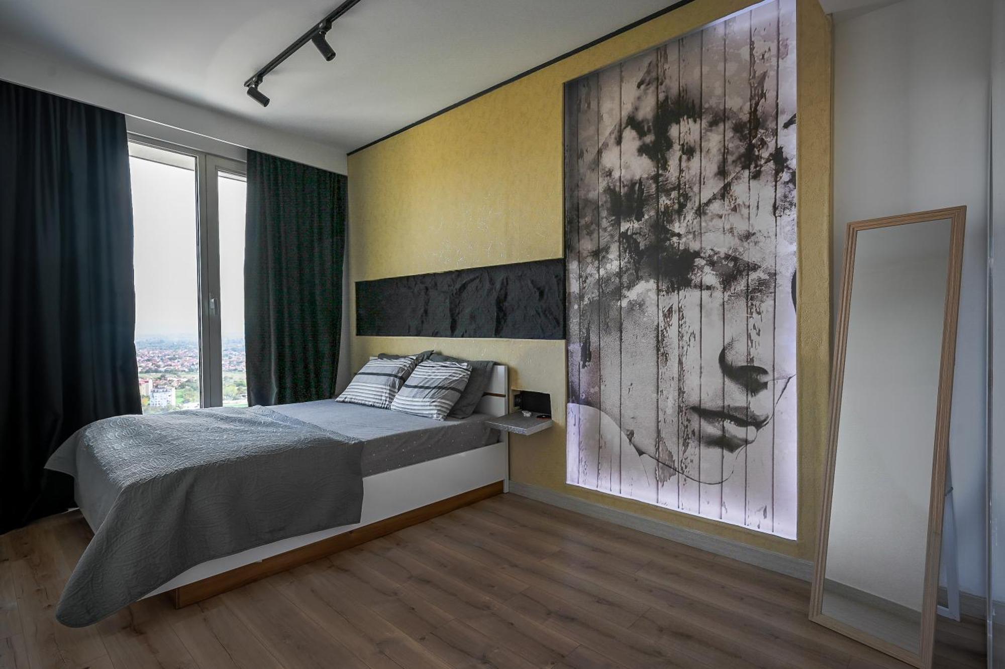 Alfred Sky Smart Apartment 29Th Spa Included Skopje Zewnętrze zdjęcie