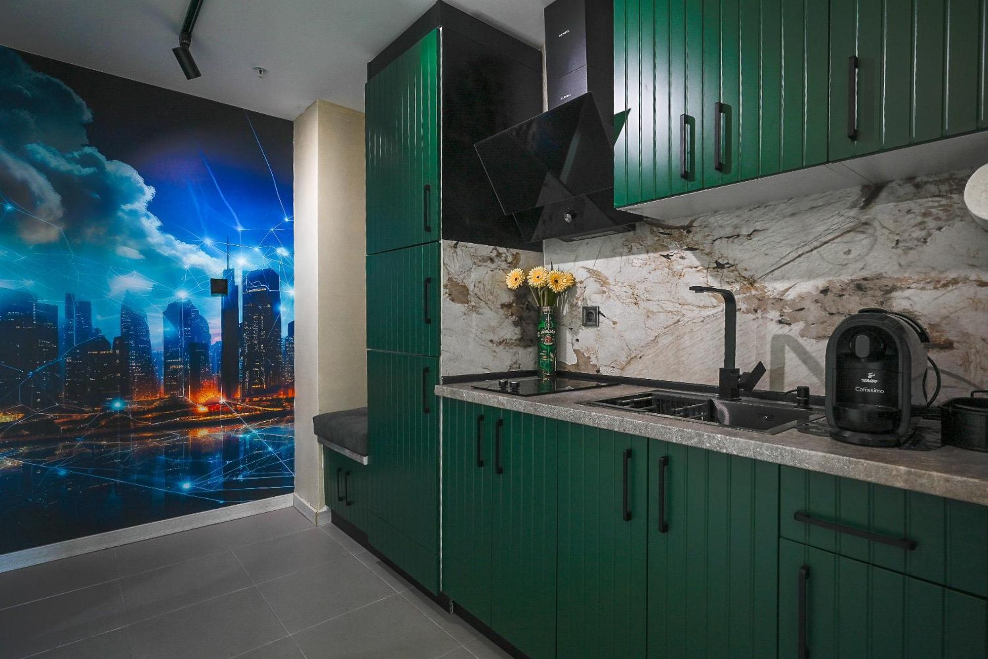 Alfred Sky Smart Apartment 29Th Spa Included Skopje Zewnętrze zdjęcie